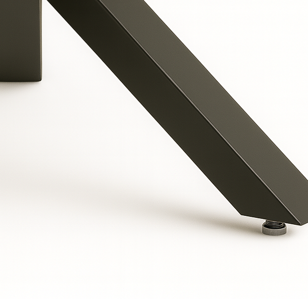 MESA STACY ROBLE OVAL NEGRA1400x800x750mm