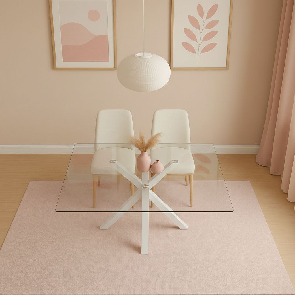 MESA STACY 2 BLANCO 1400x800x750mm