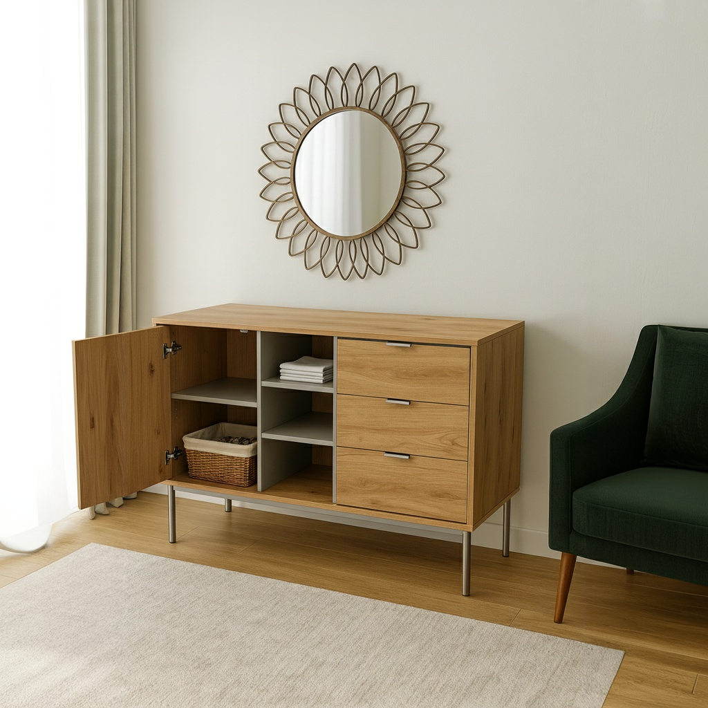 APARADOR SFORZA ROBLE NATURAL