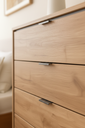 CÓMODA 5 CAJONES SFORZA ROBLE NATURAL