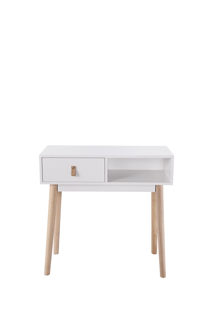 RECIBIDOR ANZIO 1 CAJÓN BLANCO