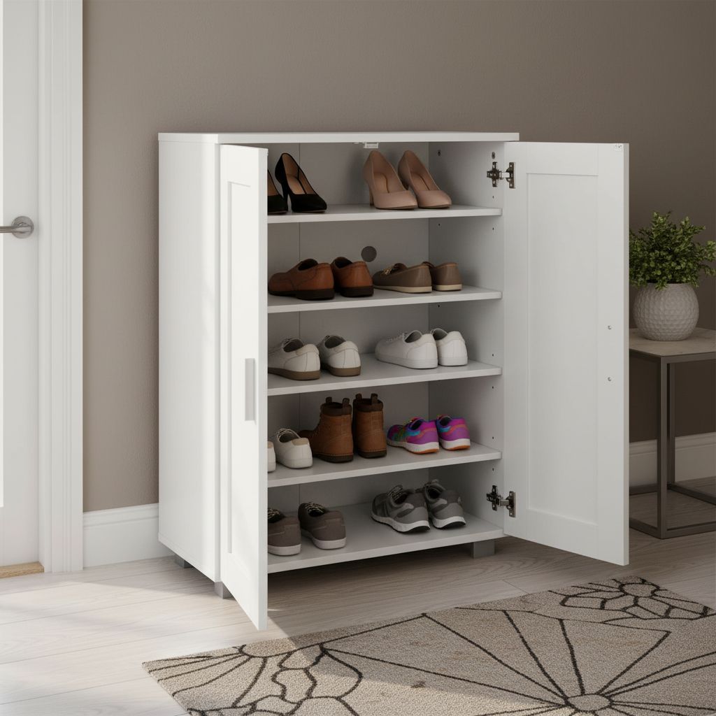 ZAPATERO BLANCO NÁPOLES 2 PUERTAS