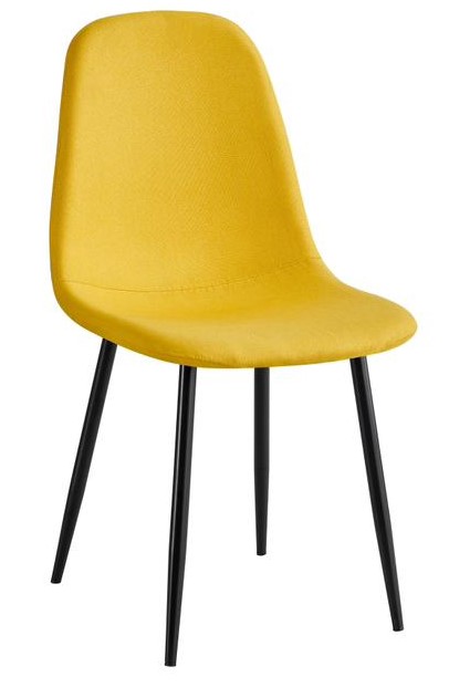 PACK DE 4 SILLAS JAMES MOSTAZA