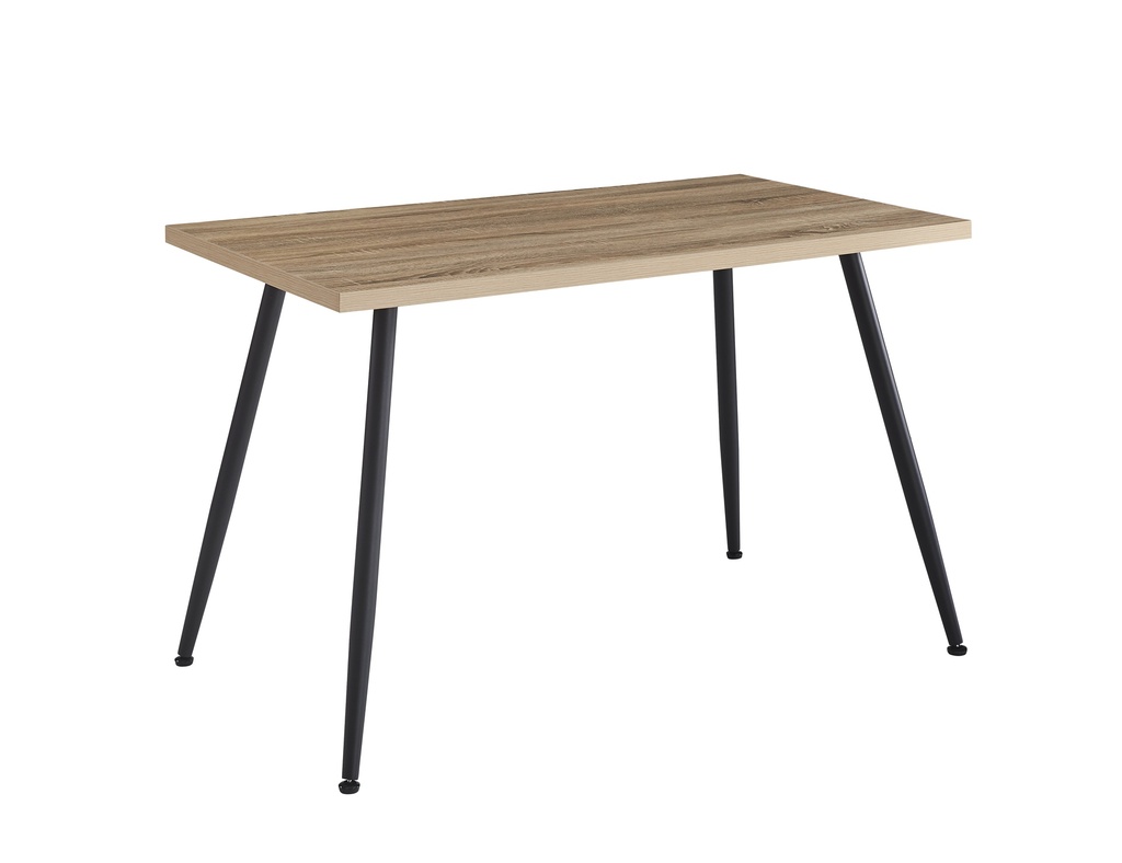 MESA FIJA PIMER MELAMINA PATAS NEGRAS