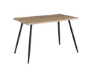 MESA FIJA PIMER MELAMINA PATAS NEGRAS