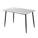 MESA FIJA PIMER MELAMINA PATAS NEGRAS