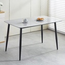 MESA FIJA PIMER MELAMINA PATAS NEGRAS