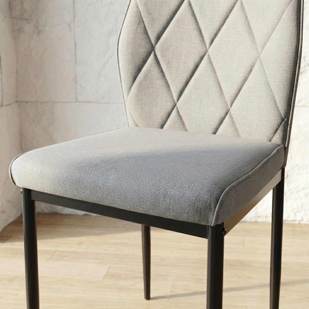 PACK 4 SILLAS AMBLER GRIS CENIZA