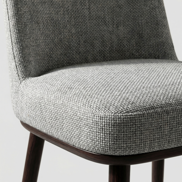 PACK 4 SILLAS STACY GRIS PATA NEGRA