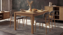 MESA EXTENSIBLE SFORZA ROBLE NATURAL