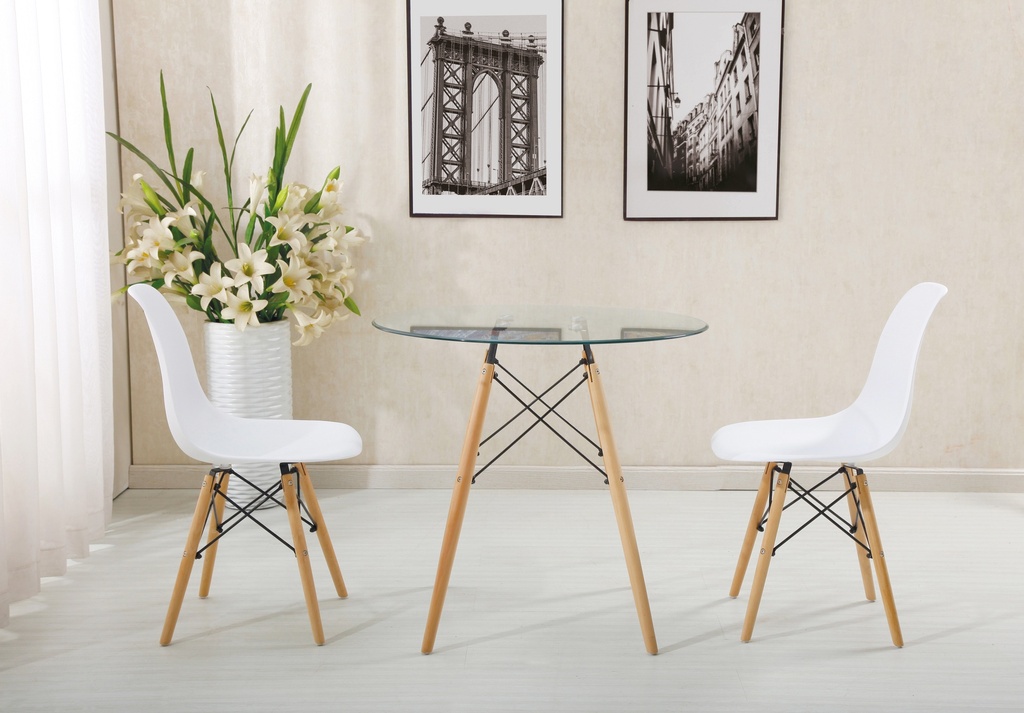 MESA REDONDA 800x740MM VINTAGE
