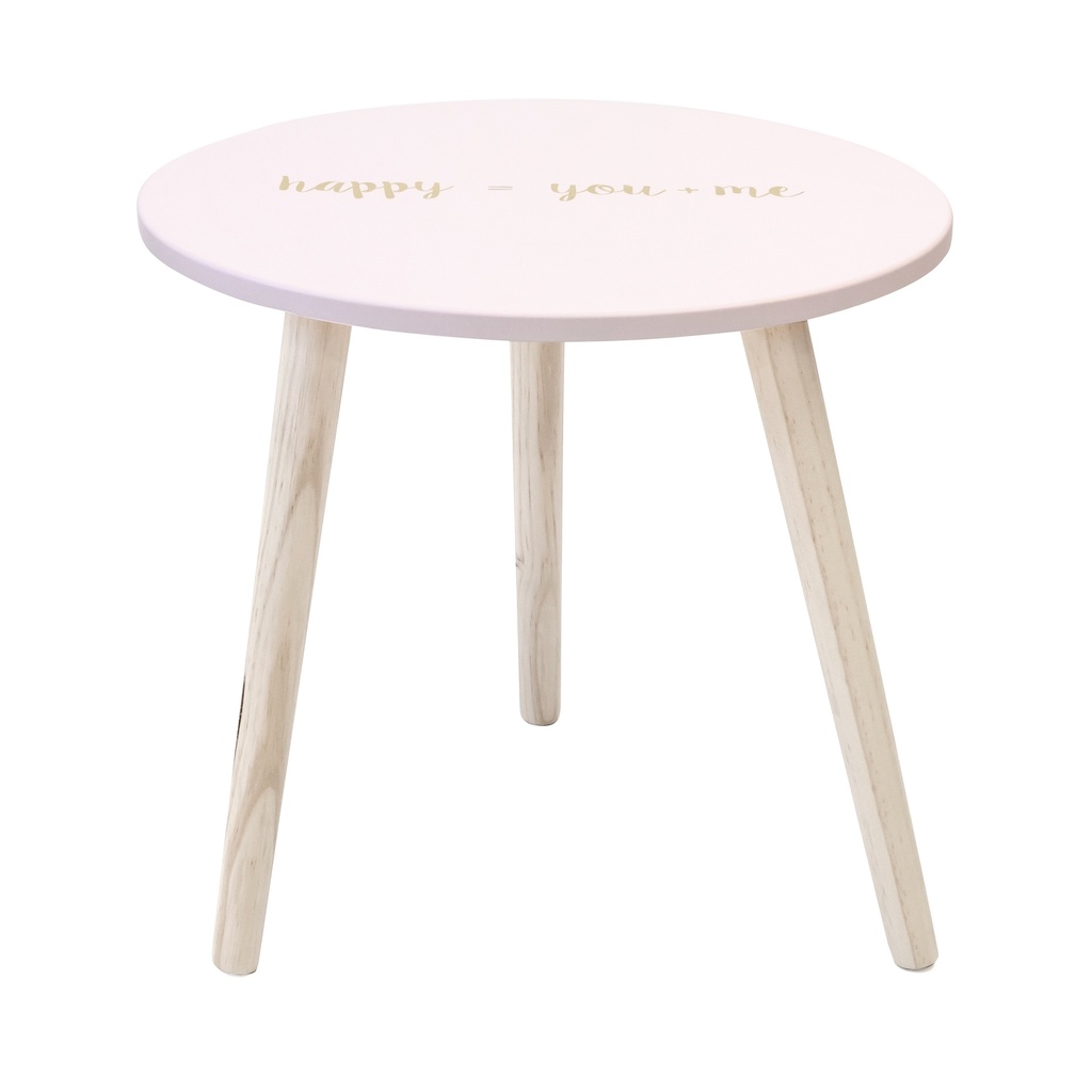 MESITA CHIC ROSA HAPPY