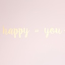 MESITA CHIC ROSA HAPPY
