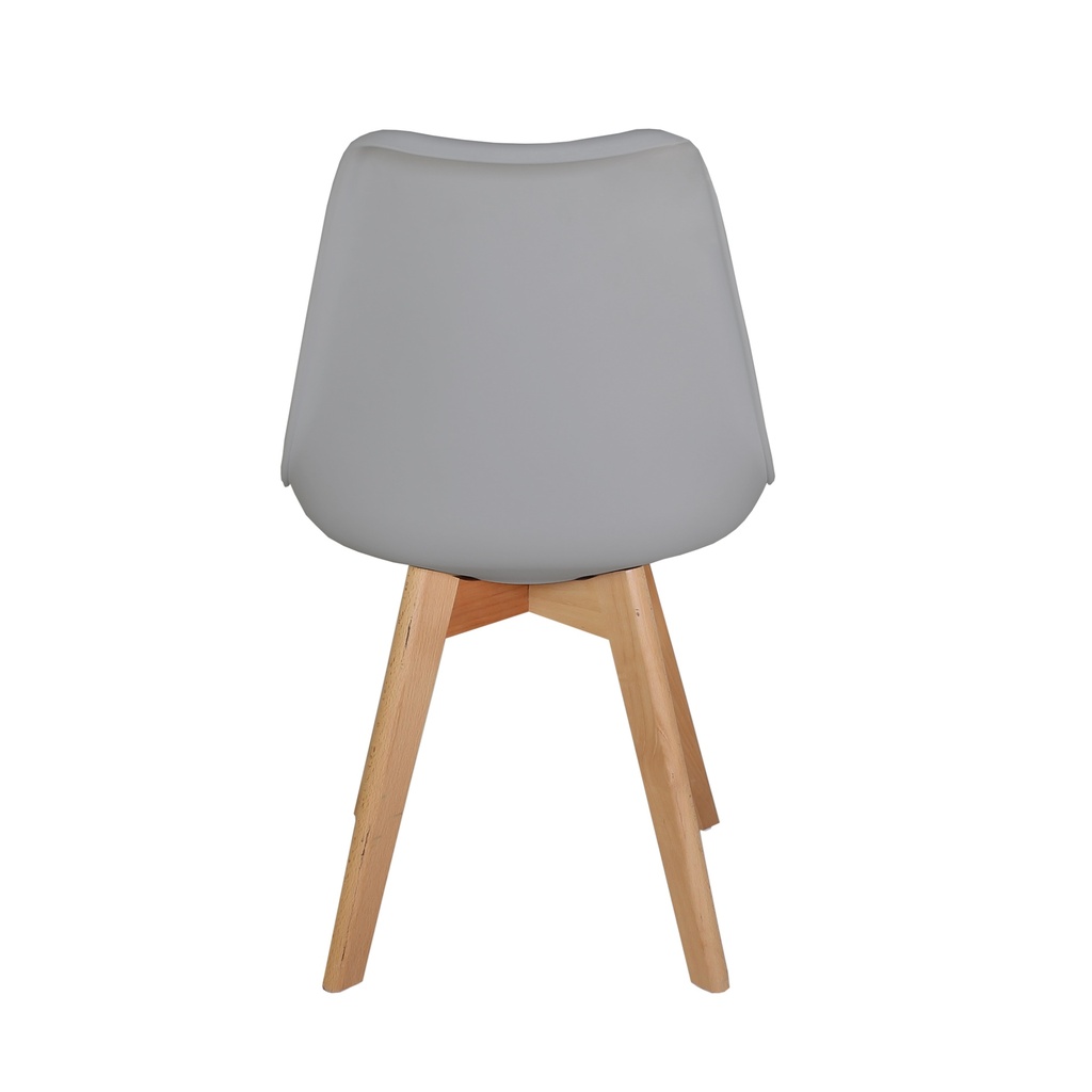 PACK 4 SILLAS NORDIC GRIS PATAS EN HAYA