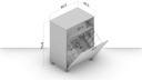 MUEBLE LAVANDERIA ASFELD2 BLANCO