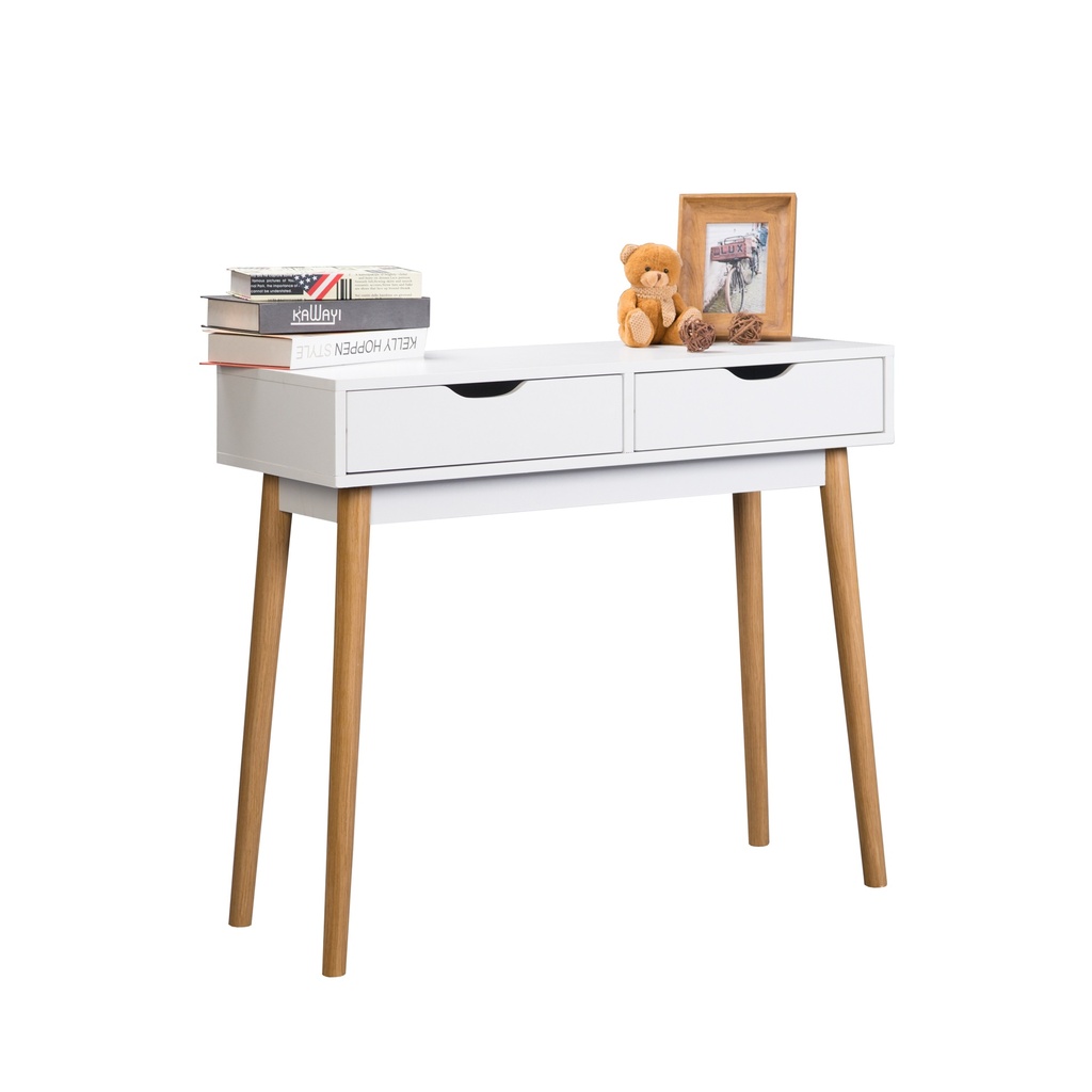 RECIBIDOR FIANO 2 CAJONES BLANCO