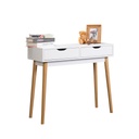 RECIBIDOR FIANO 2 CAJONES BLANCO