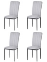 PACK 4 SILLAS TRENTON GRIS CENIZA