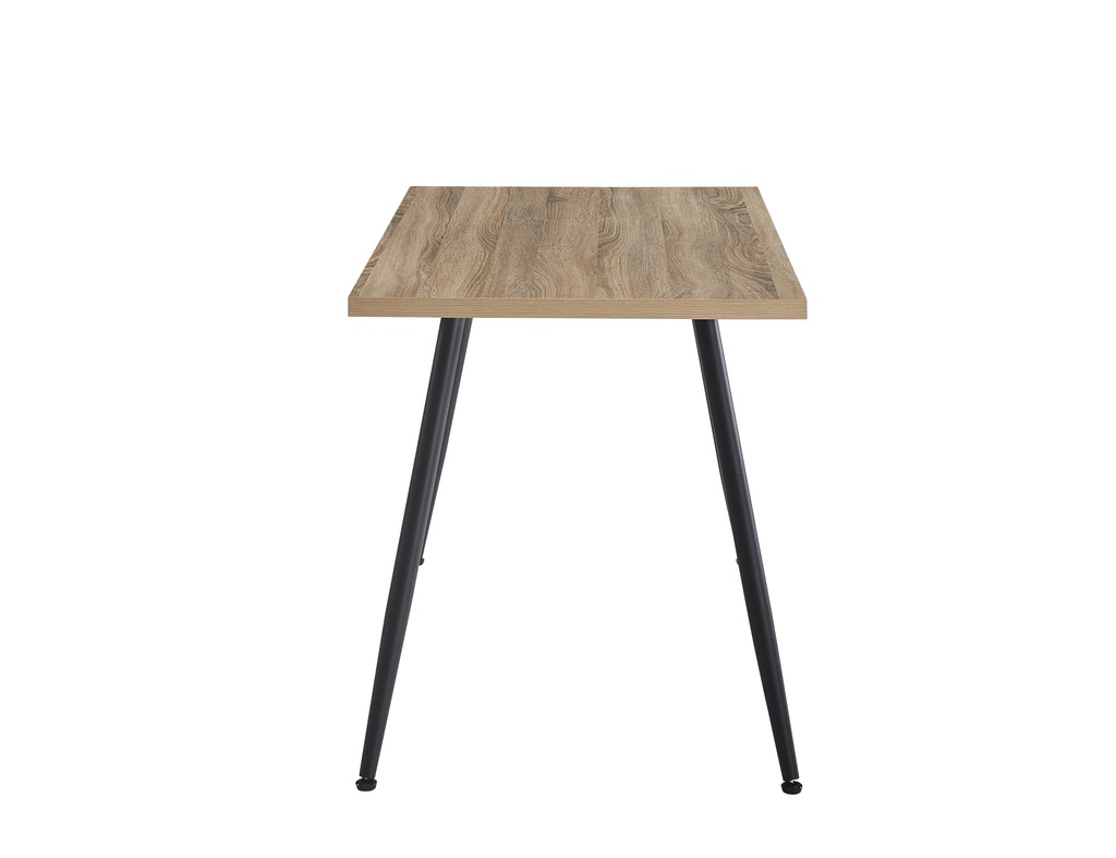 MESA FIJA PIMER MELAMINA PATAS NEGRAS