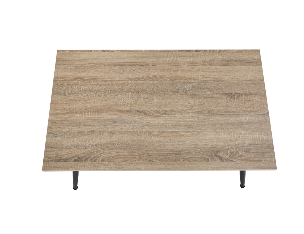 MESA FIJA PIMER MELAMINA PATAS NEGRAS