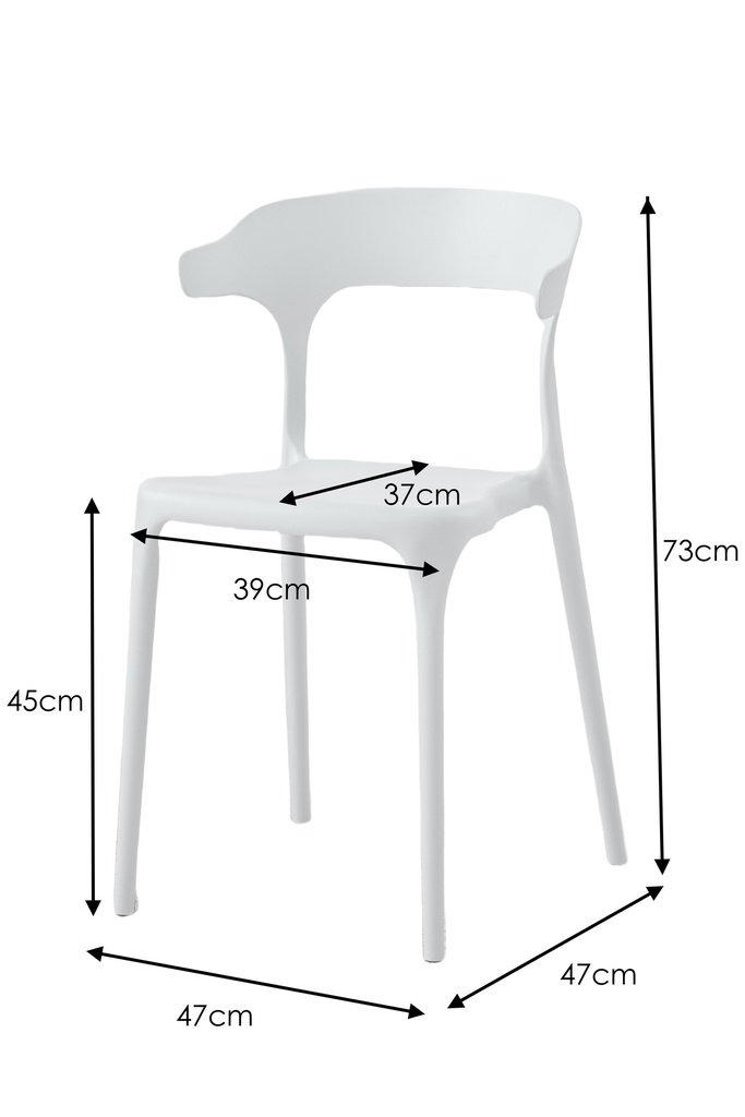 PACK 4 SILLAS EXTON BLANCA