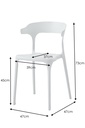 PACK 4 SILLAS EXTON BLANCA