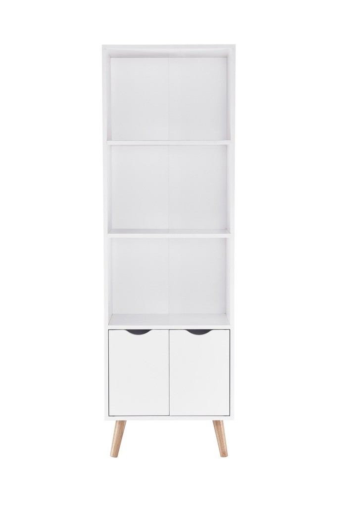 ESTANTERIA FIANO BLANCA 2 PUERTAS