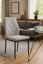 PACK 4 SILLAS AMBLER GRIS CENIZA