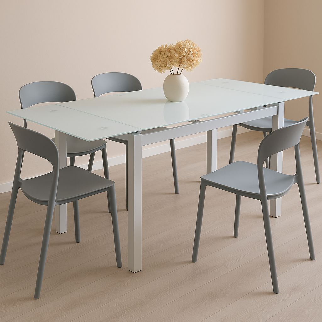 PACK 4 SILLAS PRINCETON GRIS