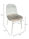 PACK 4 SILLAS EWING BLANCA