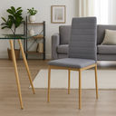 PACK 4 SILLAS AVAT GRIS ACERO ASERRADAS