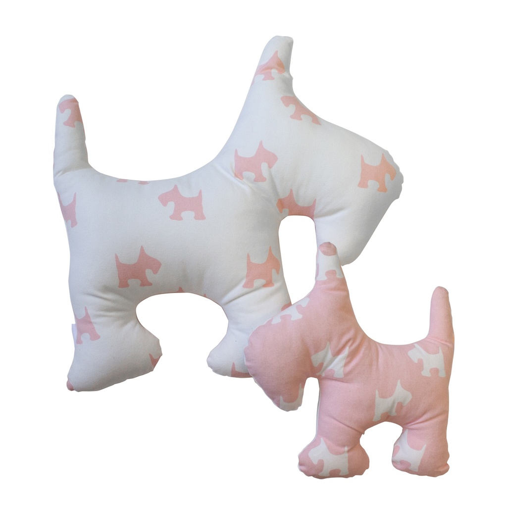 SET  2 COJINES FORMA PUPPY