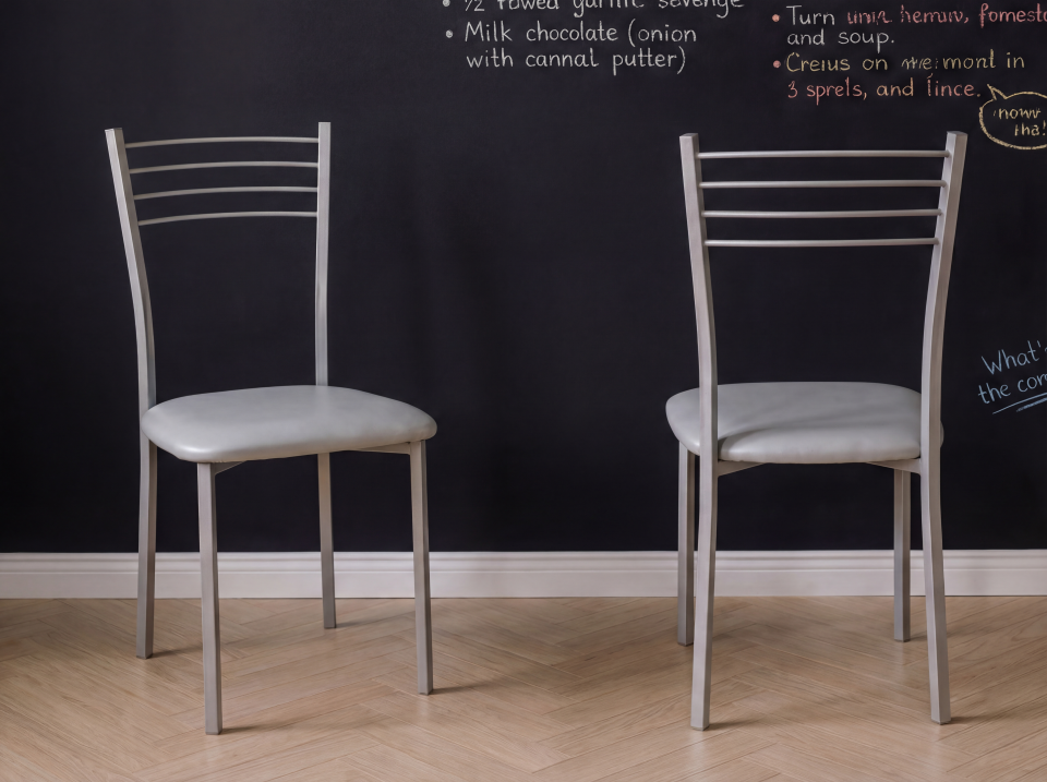 PACK 4 SILLAS GIDA GRIS