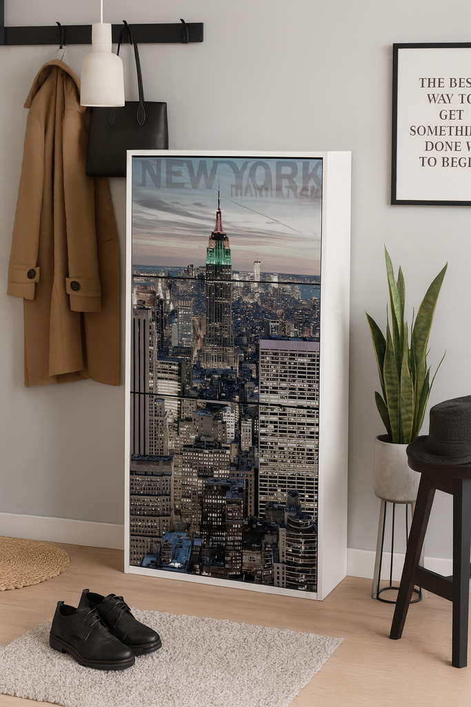 ZAPATERO 3 TRAMPONES BLANCO/MANHATTAN.