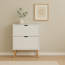 ZAPATERO FIANO BLANCO DOS TRAMPONES