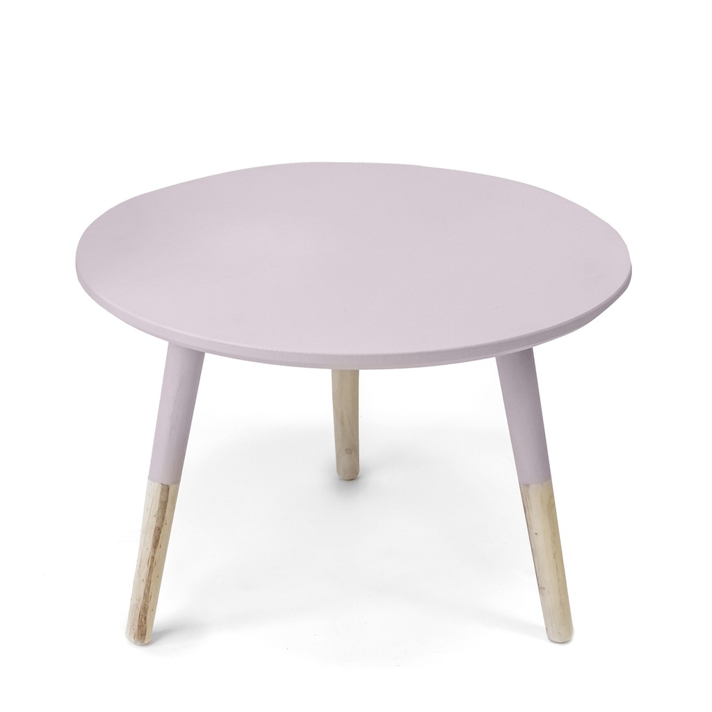 MESA VENTO BAJITA ROSA PASTEL