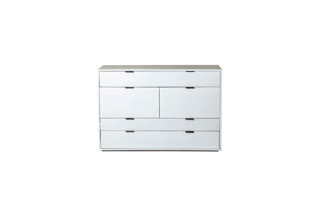 APARADOR GAIA ALTO 2 PUERTAS 2 CAJONES COLOR BLANCO