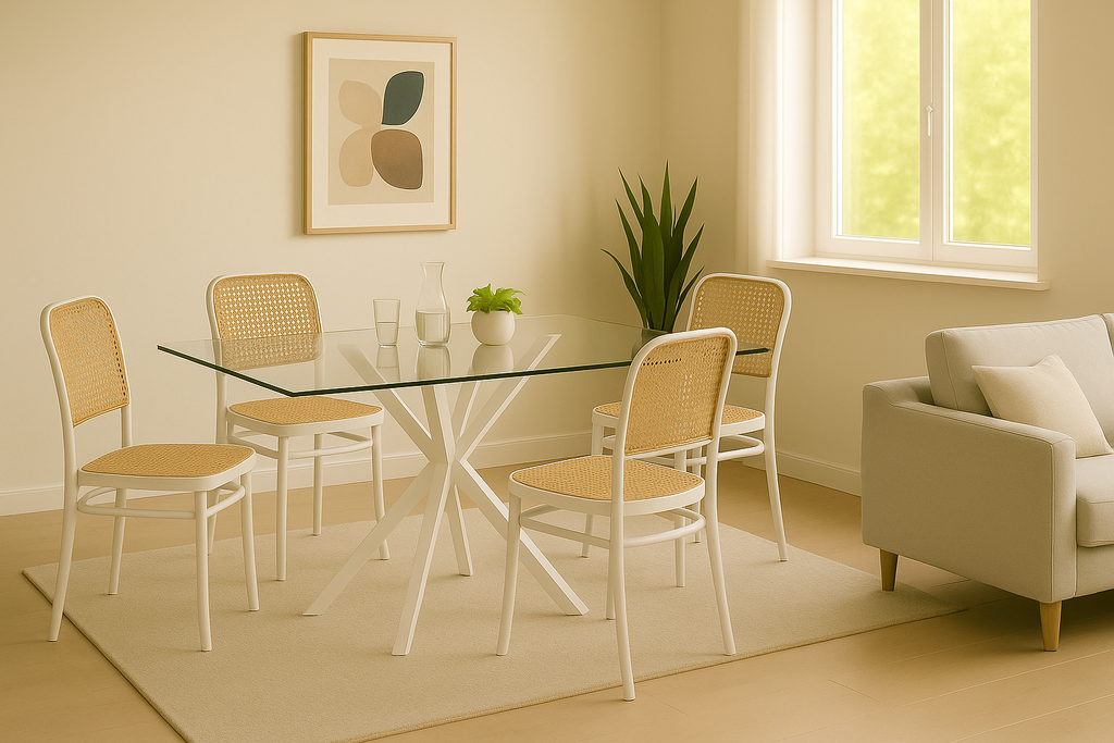 MESA STACY 2 BLANCO 1400x800x750mm