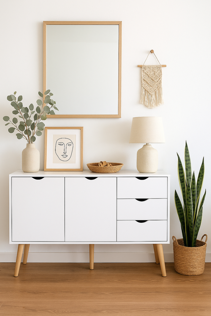 APARADOR FIANO 3 CAJONES 2 PUERTAS