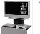 MESA LCD/PLASMA GRIS/NEGRO 32"