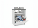 MUEBLE AUXILIAR RUEDAS ASFELD2 BLANCO