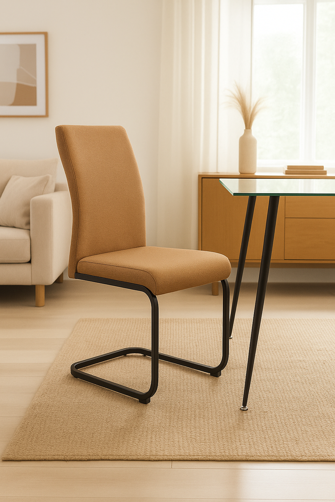 PACK 4 SILLAS TACOMA MARRÓN CANELA