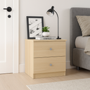 MESITA ZIDO ASERRADA 2 CAJONES