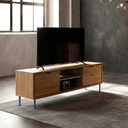 MESA TV SFORZA ROBLE NATURAL