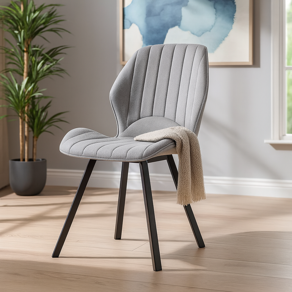 PACK 4 SILLAS DELAWARE 2 GRIS CENIZA