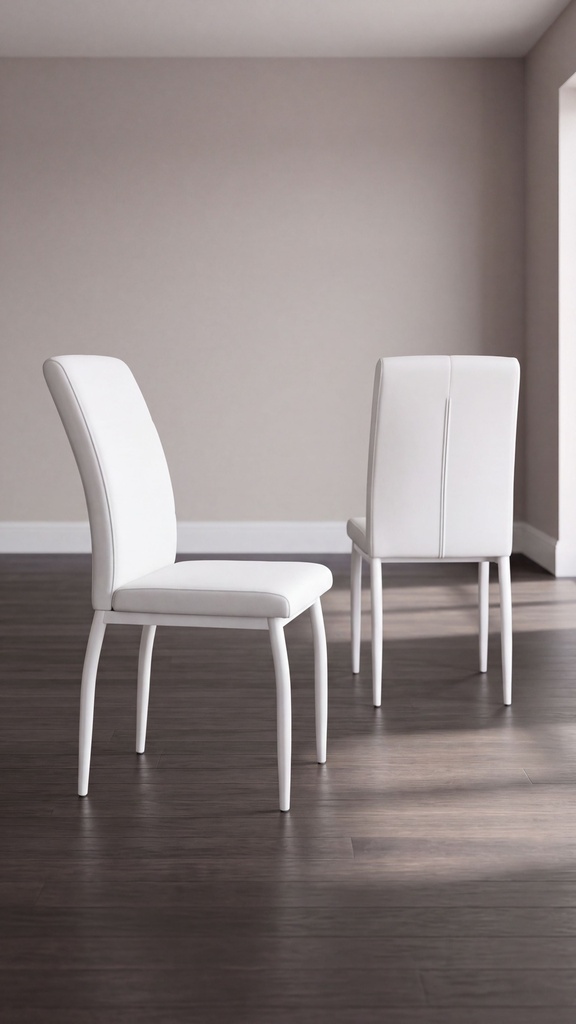 PACK DE 4 SILLAS ANNISTON BLANCA LINO 
