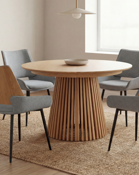 MESA EXTENSIBLE JASPER ROBLE MIEL