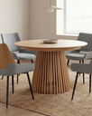 MESA EXTENSIBLE JASPER ROBLE MIEL