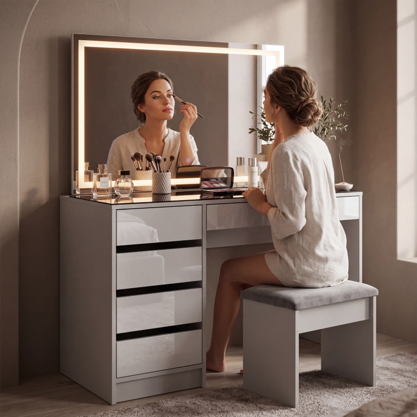 TOCADOR BERCY BLANCO