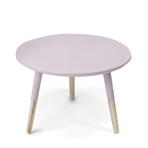 [H674-R] MESA VENTO BAJITA ROSA PASTEL